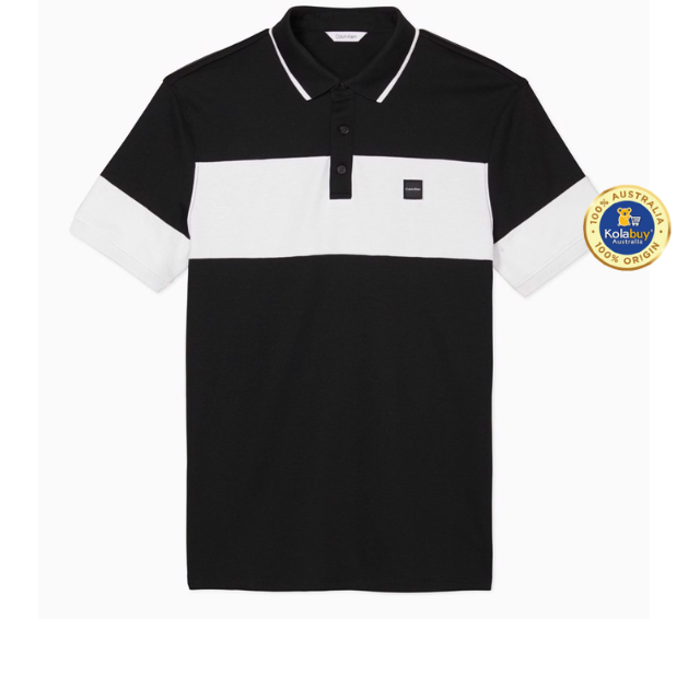 Calvin Klein Short Sleeve Rib Colla Polo