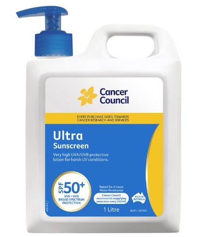 Cancer Council SPF 50+ Ultra 1 Litre