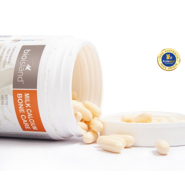 Viên uống Bổ sung Canxi Bio Island Milk Calcium Bone Care 150 viên