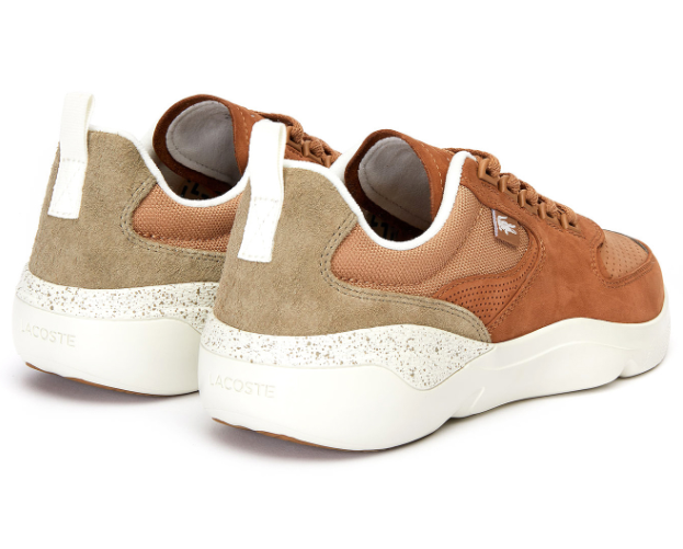 Giày Lacoste Men's Wildcard 419 1 Sneakers - Light Brown/Off White