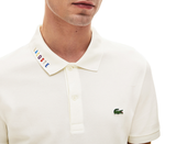 Áo Lacoste Men's 90s Logomania Slim Fit Polo - Flour