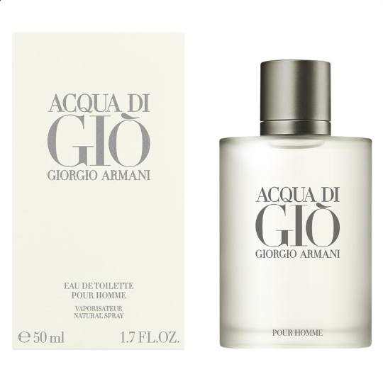 Nước hoa nam Acqua Di Gio for Men 50ml Eau de Toilette Spray