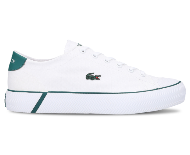 Giày Lacoste Women's Gripshot 120 2 CFA Canvas Sneakers - White/Green