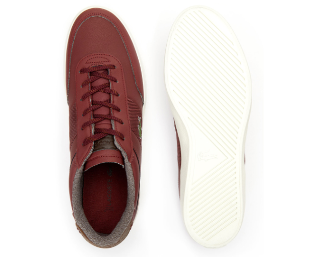 Giày Lacoste Men's Court-Master 319 4 Sneakers - Dark Red/Brown