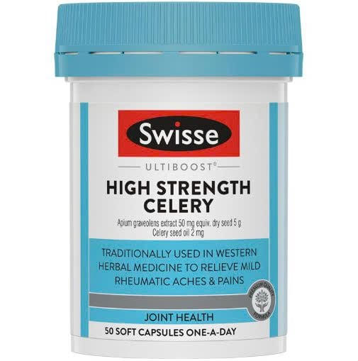 Swisse High Strength Celery 5000mg 50 Capsules