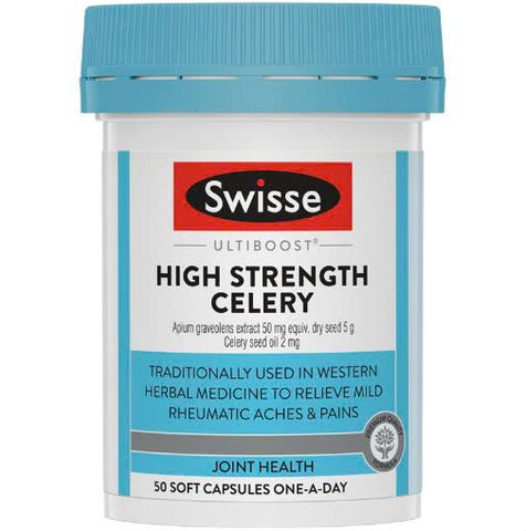 Swisse High Strength Celery 5000mg 50 Capsules