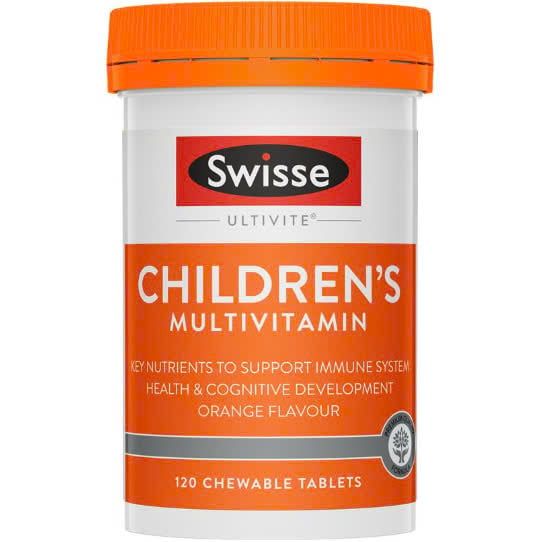 Swisse Children's Multivitamin Ultivite 120 Tablets