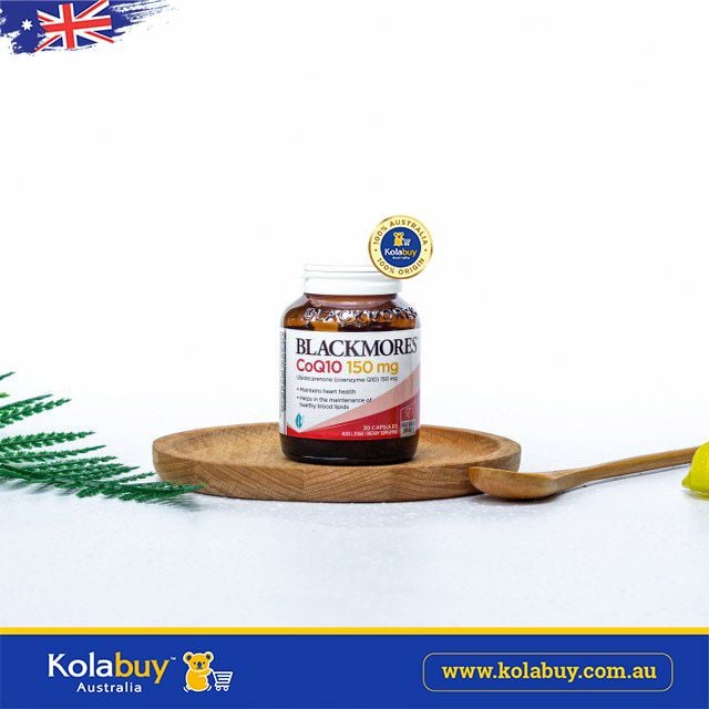 Viên uống bổ tim Blackmores CoQ10 150mg High Potency 30 viên