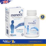 [Special Set] Tăng cường sinh lực nam giới Menevit 90v & Tinh chất Hàu Úc Oyster plus (Discount đến 30%)