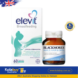 [Special Set] Chăm sóc sức khỏe sau sinh và làm đẹp Elevit 60v & Da, móng, tóc 60v Blackmores (Discount đến 30%)