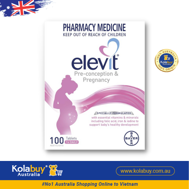 [Special Set] Chăm sóc mẹ bầu Úc Elevit & Canxi bầu Ostelin & Sắt Blackmores (Discount đến 30%)