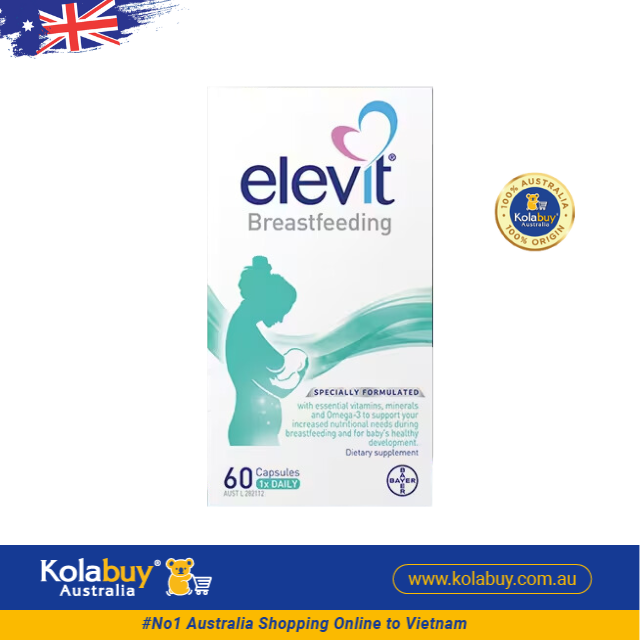 [Special Set] Chăm sóc sức khỏe sau sinh và làm đẹp Elevit & Hoa anh thảo Blackmores & Chống rạn da Bio oil 60ml (Discount đến 30%)