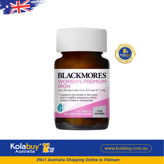 [Special Set] Chăm sóc mẹ bầu Úc Canxi bầu Ostelin & Sắt Blackmores (Discount đến 30%)