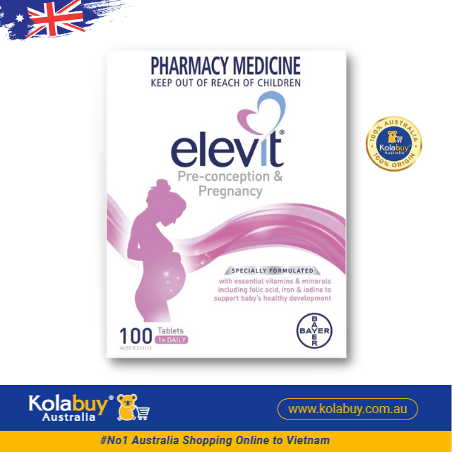 [Special Set] Chăm sóc mẹ bầu Úc Elevit & Sắt Blackmores (Discount đến 30%)
