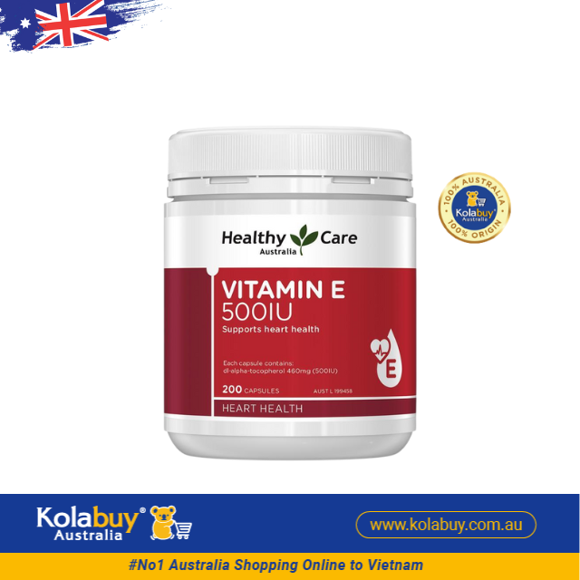 [Special Set] Tăng cường sức khỏe của Úc Mầm đậu nành Lecithin Healthy Care 100v & Vitamin E 200v Healthy Care (Discount đến 30%)