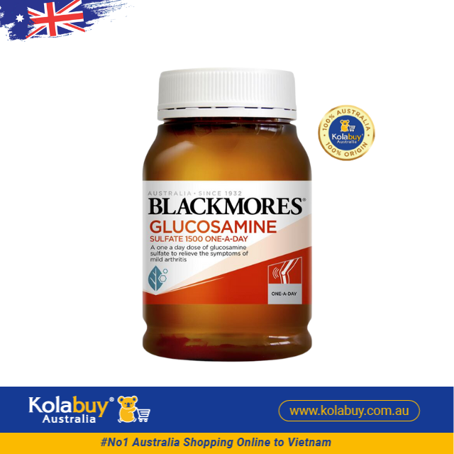 [Special Set] Tăng cường sức khỏe của Úc Bổ não Ginkgo Healthy Care 100v & Bổ xương khớp Glucosamine Blackmores 180v (Discount đến 30%)