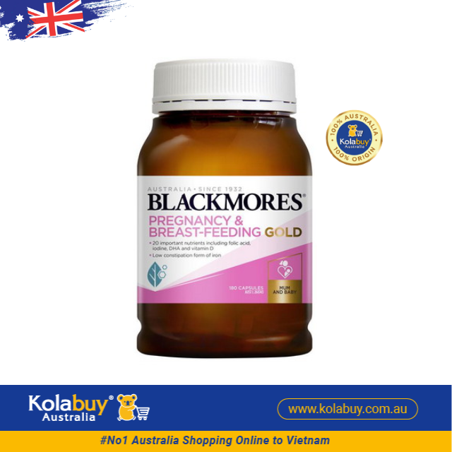 [Special Set] Chăm sóc sức khỏe sau sinh và làm đẹp Blackmores Sau sinh 180v & Chống rạn da Bio oil 60ml (Discount đến 30%)