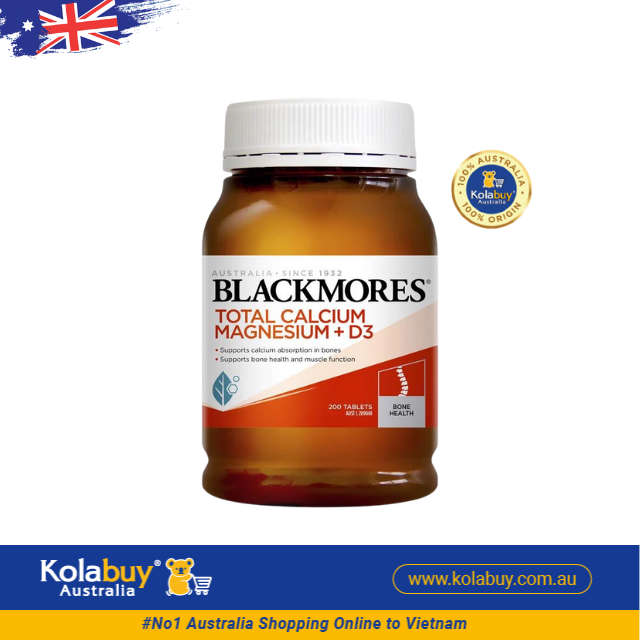 [Special Set] Tăng cường sức khỏe của Úc Bổ não Healthy Care 100v & Blackmore Total Calcium & Magnesium + D3 200v (Discount đến 30%)