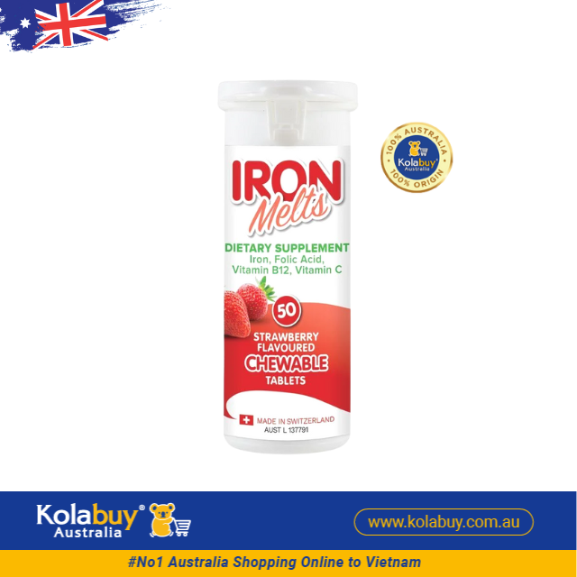 [Special Set] Phát triển toàn diện cho bé của Úc Kẽm Bio Island & DHA Bio Island & Sắt Iron Melts (Discount đến 30%)