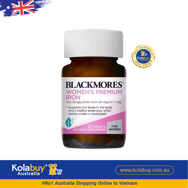 [Special Set] Bộ tứ bầu Úc Elevit & DHA Bio Island & Canxi bầu Ostelin & Sắt Blackmores (Discount đến 30%)