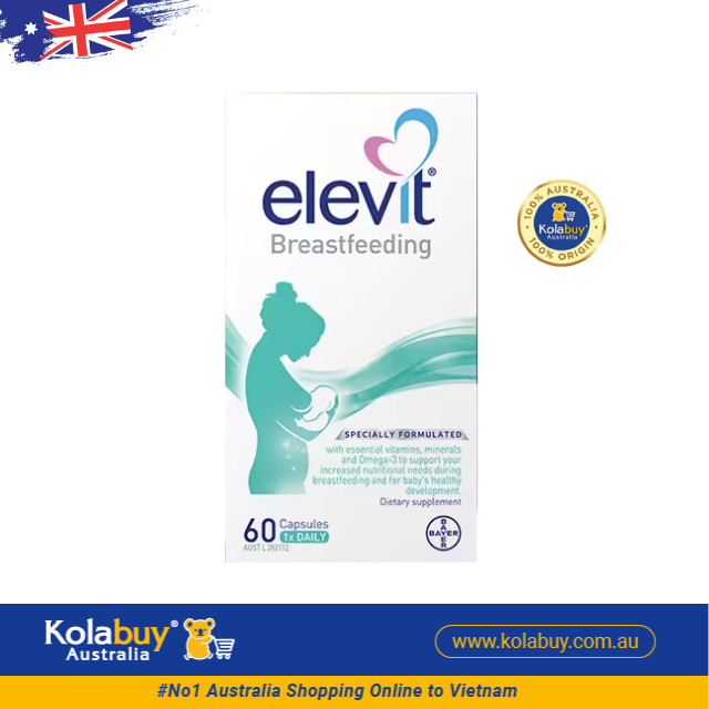 [Special Set] Chăm sóc sức khỏe sau sinh và làm đẹp Elevit 60v & Da, móng, tóc 60v Blackmores (Discount đến 30%)