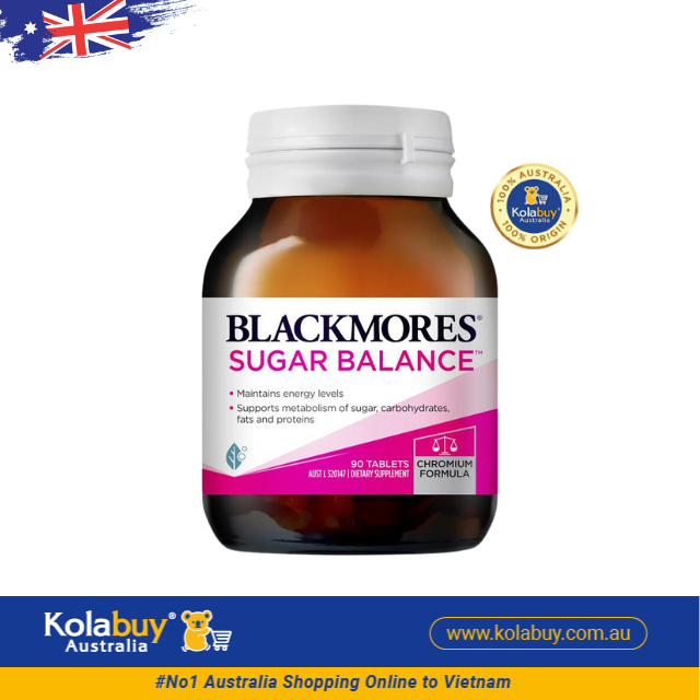 [Special Set] Tăng cường sức khỏe của Blackmores Úc Cân bằng đường huyết Sugar Balance 90v & Giảm mỡ máu Cholesterol 60v (Discount đến 30%)