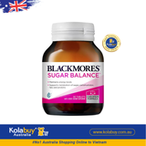 [Special Set] Tăng cường sức khỏe của Blackmores Úc Cân bằng đường huyết Sugar Balance 90v & Giảm mỡ máu Cholesterol 60v (Discount đến 30%)