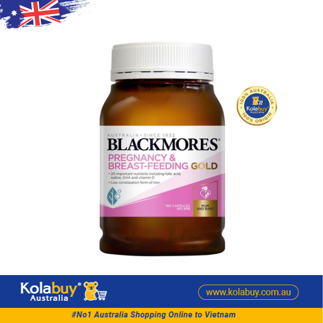 [Special Set] Chăm sóc sức khỏe sau sinh và làm đẹp Blackmores Sau sinh 180v & Tinh dầu Hoa anh thảo 190v (Discount đến 30%)