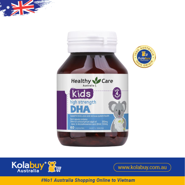 [Special Set] Phát triển toàn diện cho bé của Úc DHA 60v Healthy care & Canxi 60v Healthy care (Discount đến 30%)