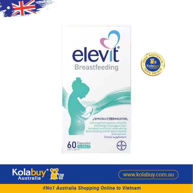 [Special Set] Chăm sóc sức khỏe sau sinh và làm đẹp Elevit 60v & Tinh dầu chống rạn da Bio oil 60ml (Discount đến 30%)