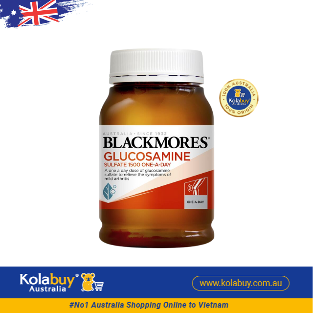 [Special Set] Tăng cường sức khỏe của Úc Bổ xương khớp Glucosamine Blackmores 180v & Vitamin tổng hợp Nature's Way 200v (Discount đến 30%)