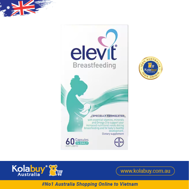 [Special Set] Chăm sóc sức khỏe sau sinh và làm đẹp Elevit & Hoa anh thảo Blackmores & Da, móng, tóc Blackmores (Discount đến 30%)