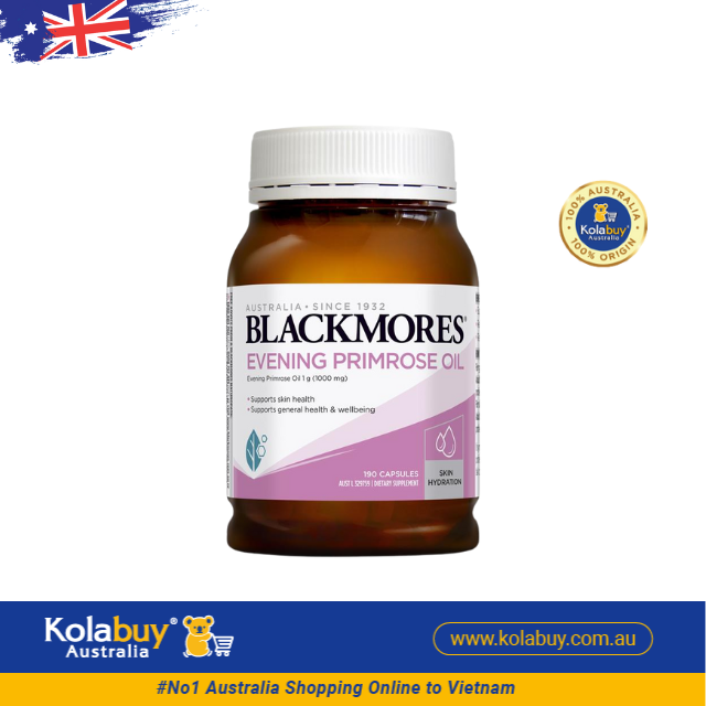 [Special Set] Chăm sóc sức khỏe phái đẹp Tinh dầu Hoa anh thảo Blackmores & Hỗ trợ Da, Móng, Tóc Blackmores & Collagen Shot 10 x 50ml Nature's Way (Discount đến 30%)