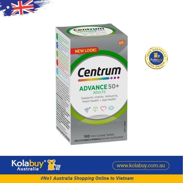 [Special Set] Chăm sóc sức khoẻ người cao tuổi Bổ não Ginkgo Healthy Care & Centrum Advance 50+ & Xương khớp Glucosamine Blackmores (Discount đến 30%)