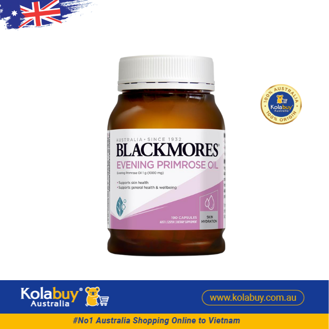 [Special Set] Chăm sóc sức khỏe phái đẹp Tinh dầu Hoa anh thảo Blackmores & Hỗ trợ Da, Móng, Tóc Blackmores (Discount đến 30%)