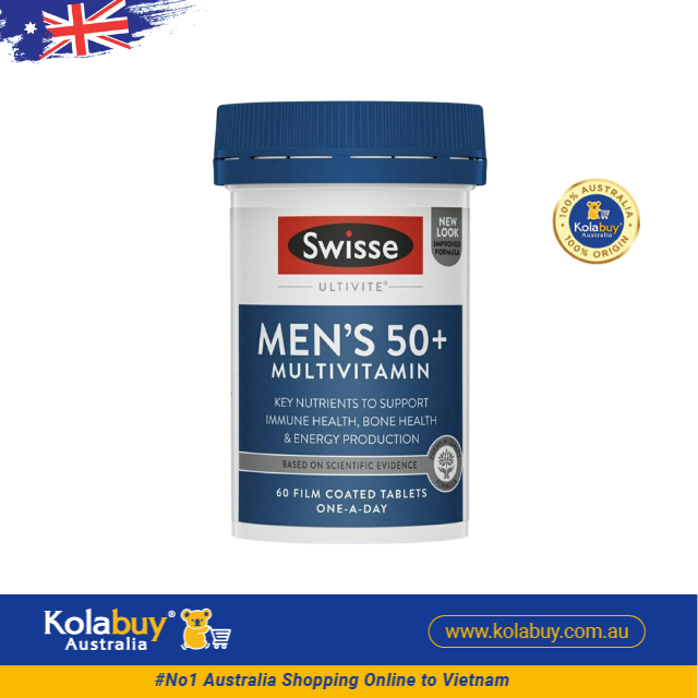 [Special Set] Chăm sóc sức khoẻ nam giới cao tuổi Swisse Men Ultivite 50+ & Xương khớp Glucosamine Blackmores (Discount đến 30%)