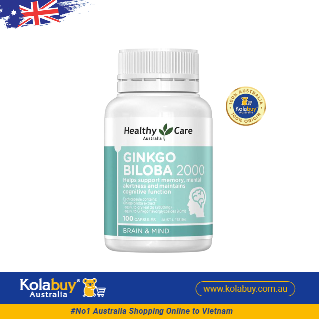 [Special Set] Tăng cường sức khỏe của Úc Bổ não Healthy Care 100v & Sụn cá mập Healthy Care 200v (Discount đến 30%)