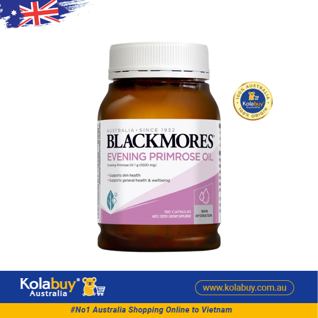 [Special Set] Chăm sóc sức khỏe sau sinh và làm đẹp Blackmores Sau sinh 180v & Tinh dầu Hoa anh thảo 190v (Discount đến 30%)