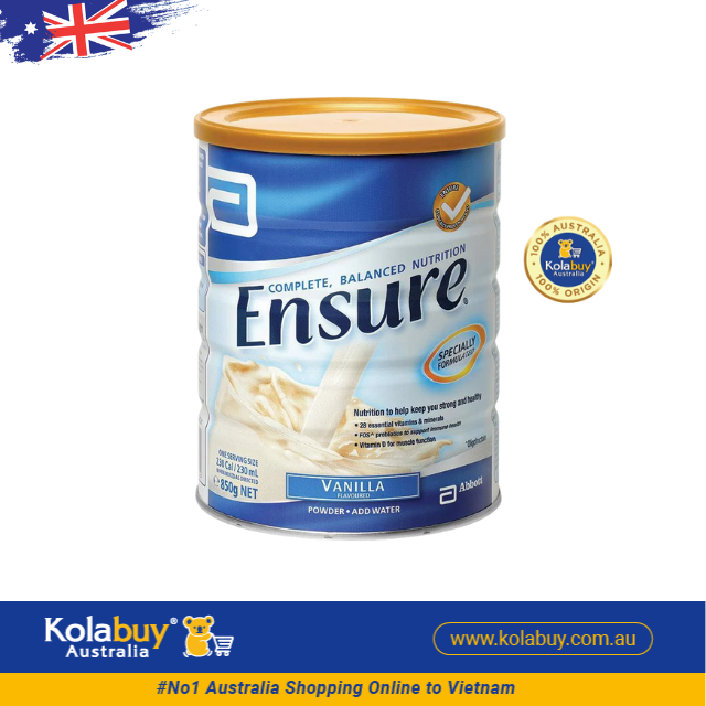 [Special Set] Chăm sóc sức khoẻ người cao tuổi Sữa Ensure & Bổ não Ginkgo Healthy Care & Xương khớp Glucosamine Blackmores (Discount đến 30%)