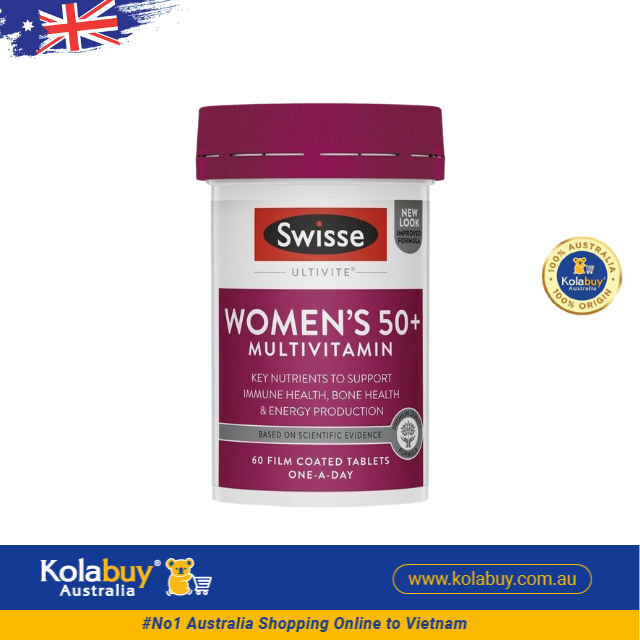 [Special Set] Chăm sóc sức khoẻ phụ nữ cao tuổi Swisse Women Ultivite 50+ & Xương khớp Glucosamine Blackmores (Discount đến 30%)