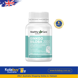 [Special Set] Tăng cường sức khỏe của Úc Bổ não Healthy Care 100v & Blackmore Total Calcium & Magnesium + D3 200v (Discount đến 30%)