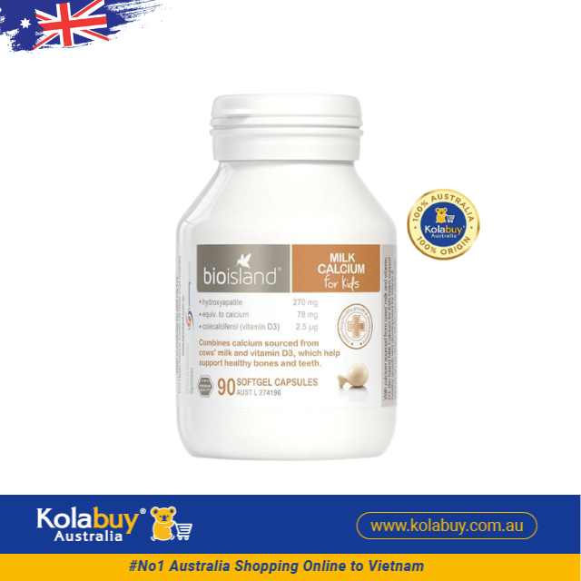 [Special Set] Phát triển toàn diện cho bé của Úc Kẽm ZinC Bio Island & Canxi Bio Island & Lysine Bio Island (Discount đến 30%)