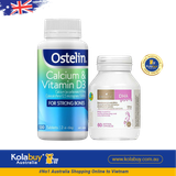 [Special Set] Chăm sóc mẹ bầu Úc Canxi bầu Ostelin & DHA Bio Island (Discount đến 30%)