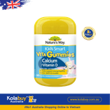 [Special Set] Phát triển toàn diện cho bé của Úc Gummies Kẽm Nature's Way & Vitamin C Nature's Way & Gummies Canxi Nature's Way (Discount đến 30%)