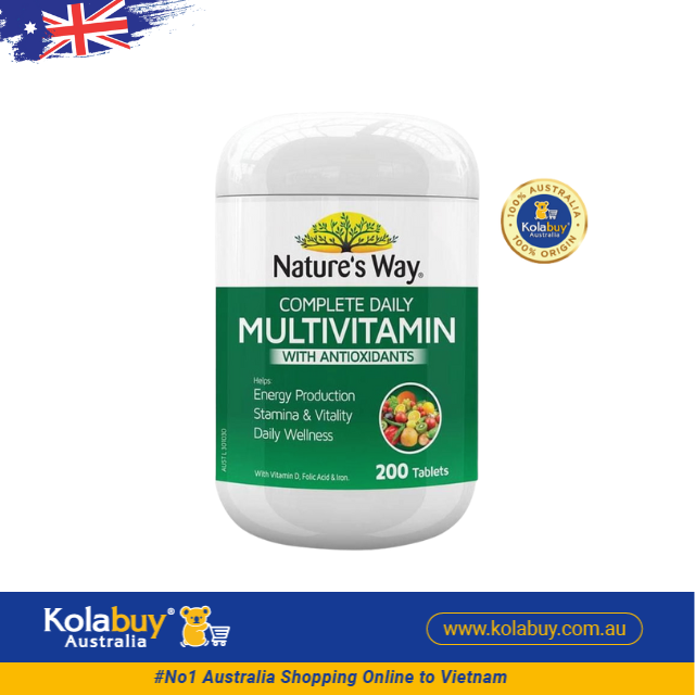 [Special Set] Tăng cường sức khỏe của Úc Bổ xương khớp Glucosamine Blackmores & Dầu cá Omega 3 Healthy Care & Vitamin tổng hợp Nature's Way (Discount đến 30%)