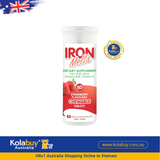 [Special Set] Phát triển toàn diện cho bé của Úc Sắt Iron melts & Kẹo Gummies Vitamin C + Kẽm & Kẹo Gummies Canxi của Nature's Way(Discount đến 30%)