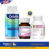 [Special Set] Chăm sóc mẹ bầu Úc Sắt bầu Blackmores & DHA Bio Island & Canxi bầu Ostelin (Discount đến 30%)
