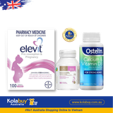 [Special Set] Chăm sóc mẹ bầu Úc Elevit & DHA Bio Island & Canxi bầu Ostelin (Discount đến 30%)