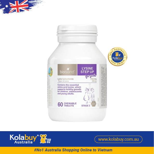 [Special Set] Phát triển toàn diện cho bé của Úc Kẽm ZinC Bio Island & Canxi Bio Island & Lysine Bio Island (Discount đến 30%)