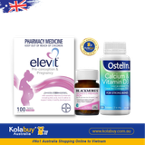 [Special Set] Chăm sóc mẹ bầu Úc Elevit & Canxi bầu Ostelin & Sắt Blackmores (Discount đến 30%)